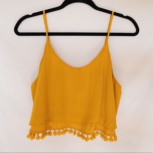 Beyoncé-like “Hold Up” video Mustard Top- WOMEN L